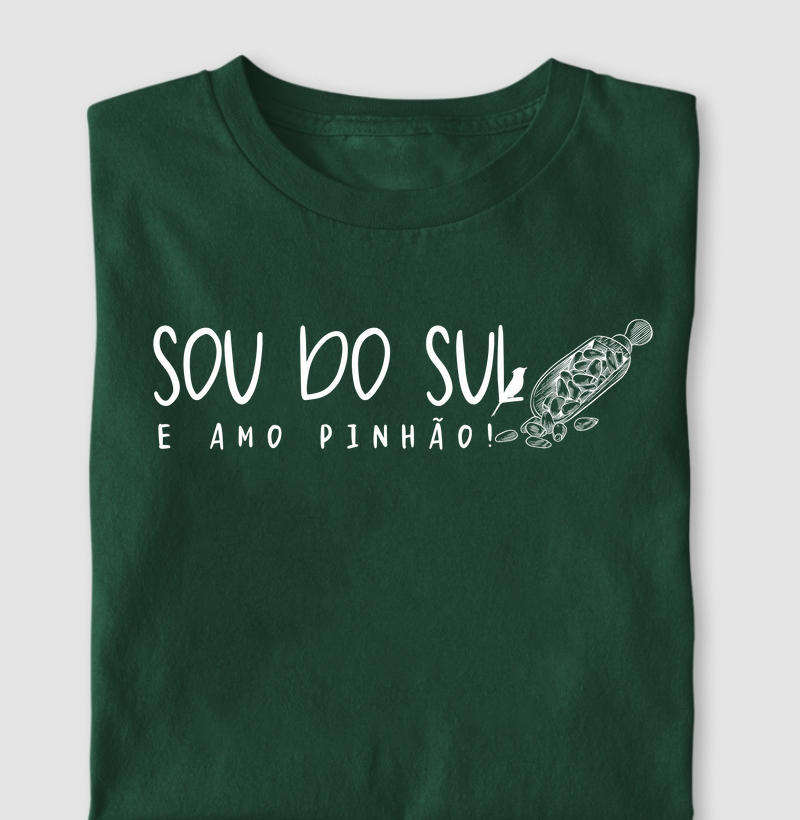 CAMISETA AMO PINHÃO