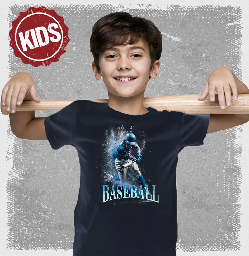 Camiseta Infantil Beisebol Hitter