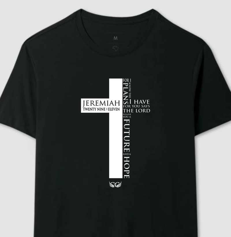 Camiseta Jeremiah twenty nine.