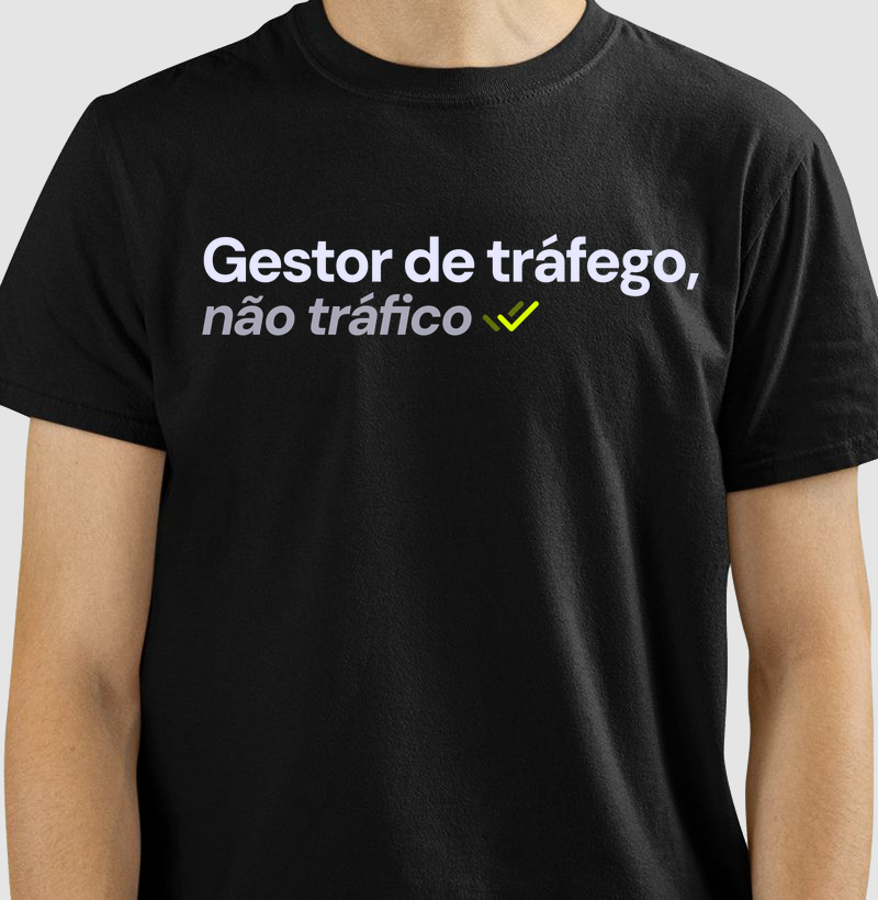 Gestor de tráfego, não confunda