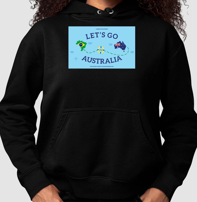 Moleton oficial LET'S GO AUSTRÁLIA