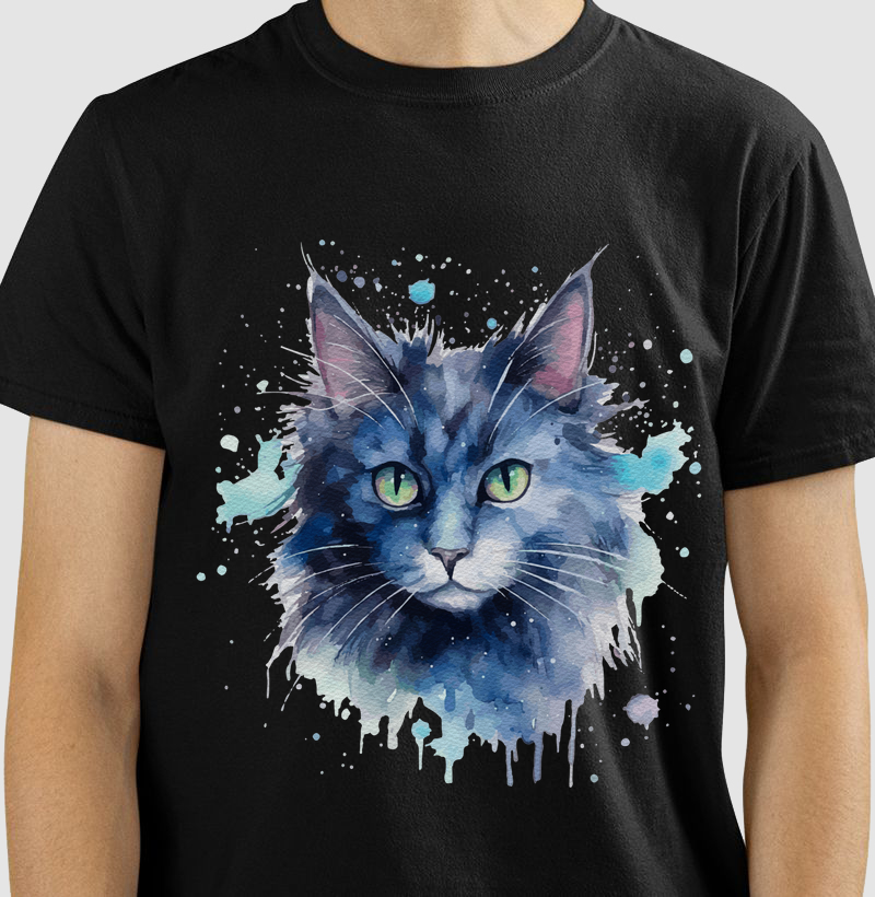 Camiseta Arte Felina