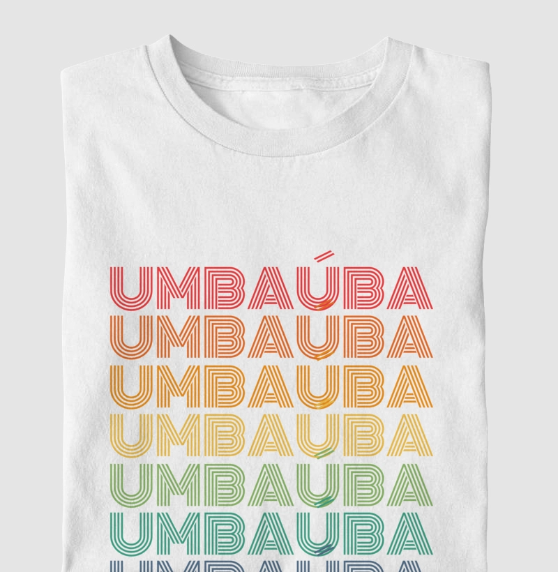 Umbaúba Letreiro Retrô