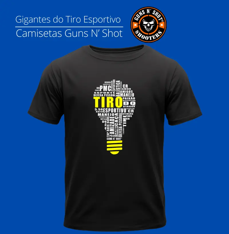 Lâmpada Guns N' Shot Tiro Esportivo