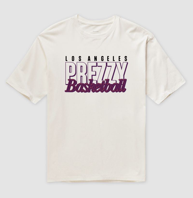 Los Angeles Prezzy Basketball Oversized