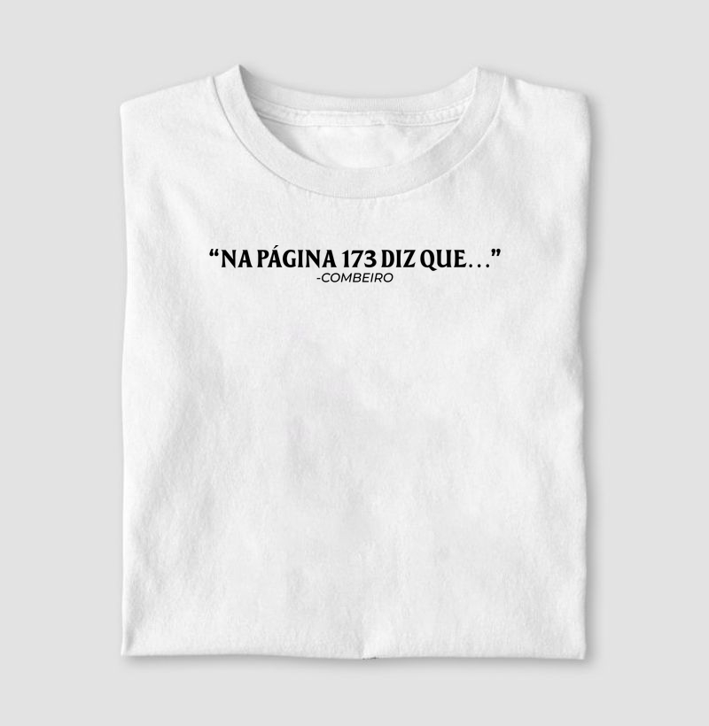 NA PÁGINA 173 DIZ QUE... - COMBEIRO