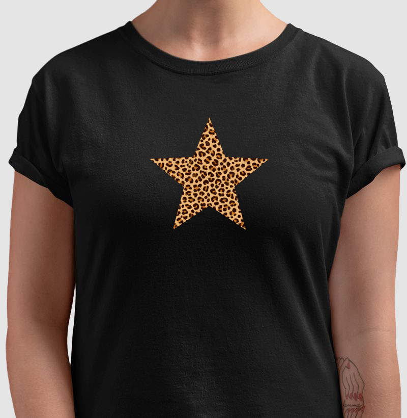 Estrela E é. - T-Shirt e Baby Look