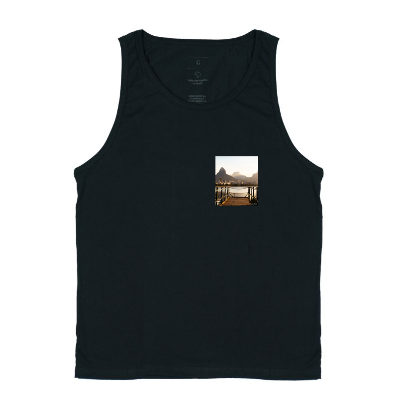 Camiseta Lagoa Bolso
