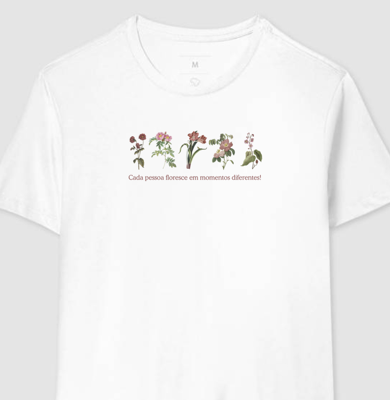 Camiseta Respeite a sua própria primavera.