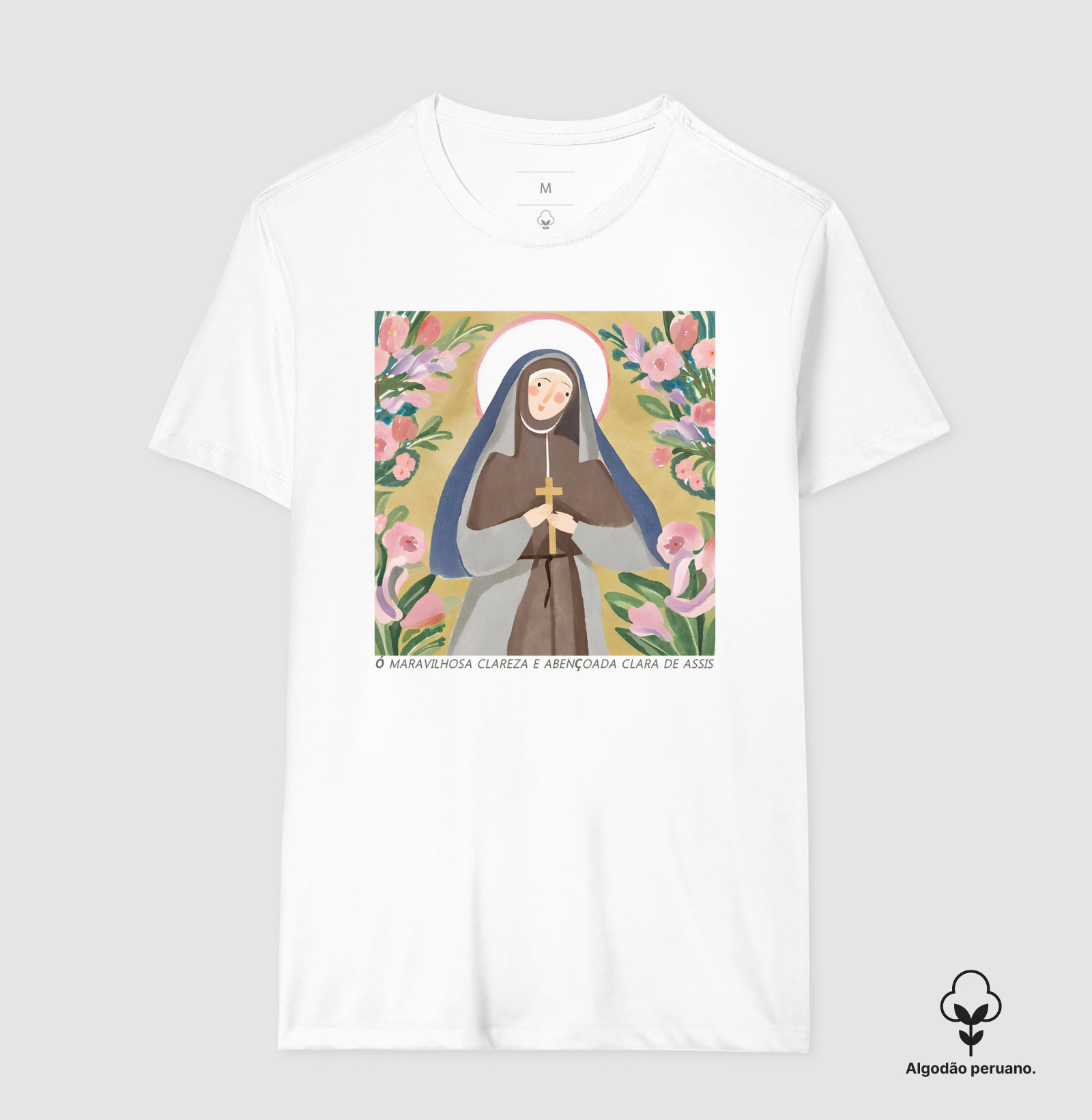 Camiseta Santa Clara de Assis