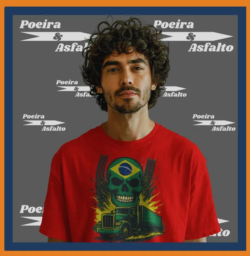 Camiseta Caveira do Asfalto
