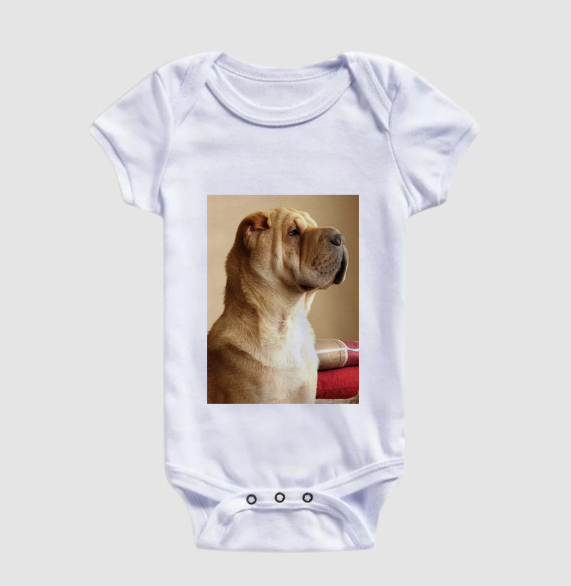 Sharpei Perfil - Body Infantil