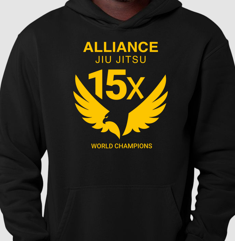 Moletom 15x World Champions I Amarelo