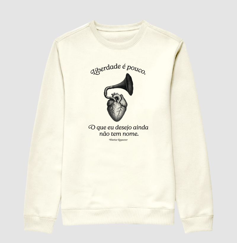 Camiseta - Clarice - Liberdade é pouco