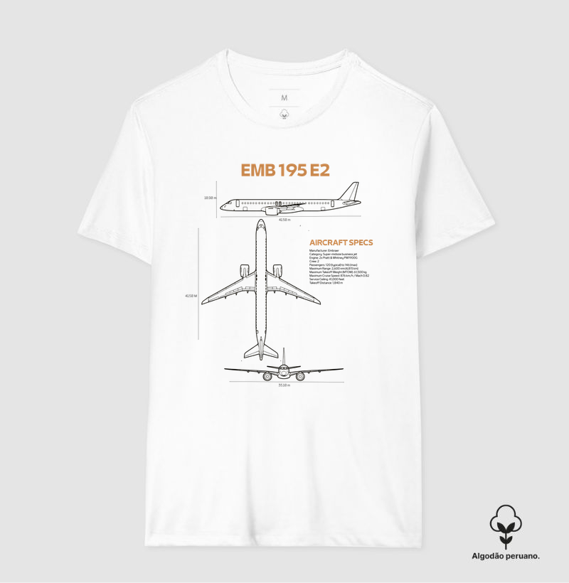 Embraer 195 E2 - Blueprint