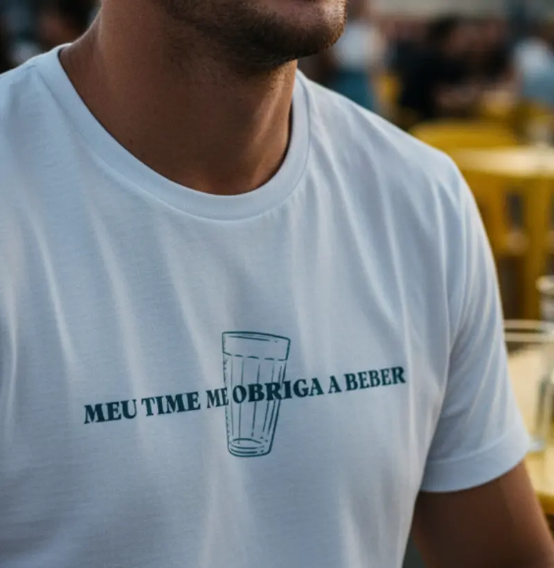Meu time me obriga a beber
