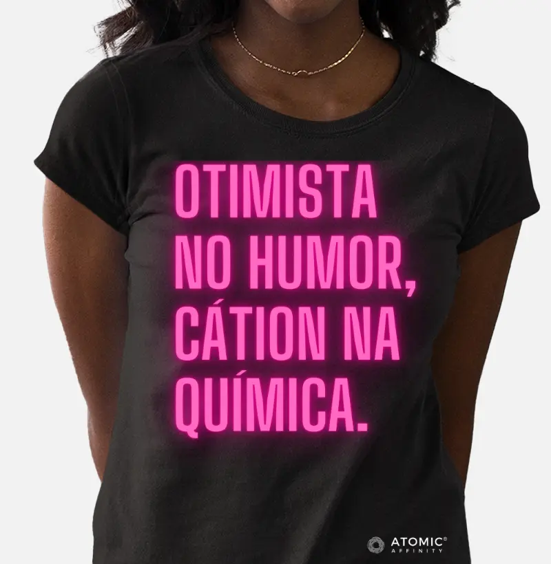 Otimista no humor, cátion na química
