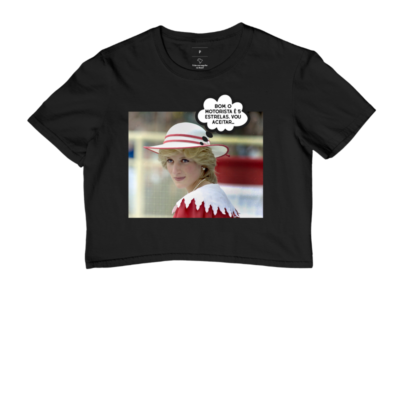 Bom, o motorista é 5 estrelas. Vou aceitar... - Diana, Princesa de Gales