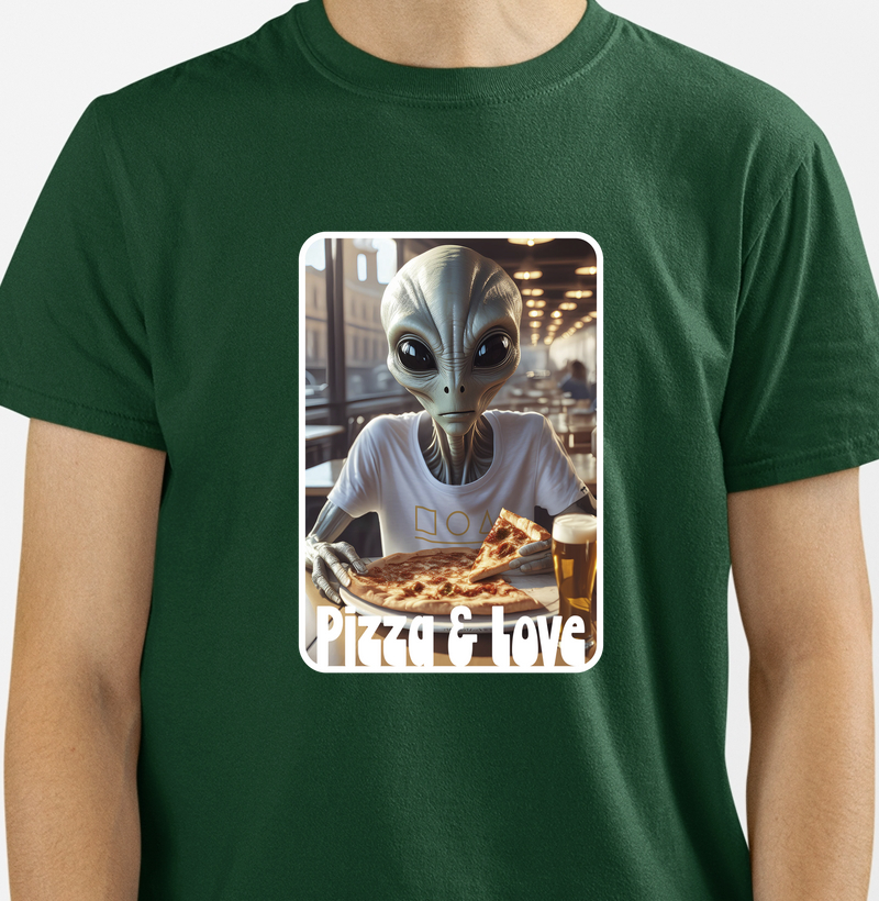 ALIEN PIZZA & LOVE