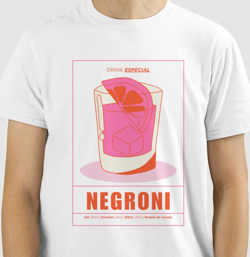 Camiseta Negroni