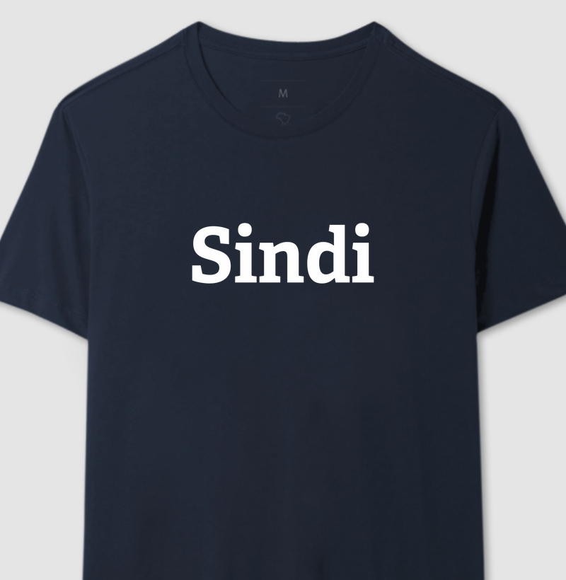 Camiseta Raça Sindi