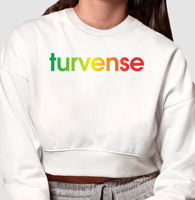 Cropped Turvense Cores da Bandeira