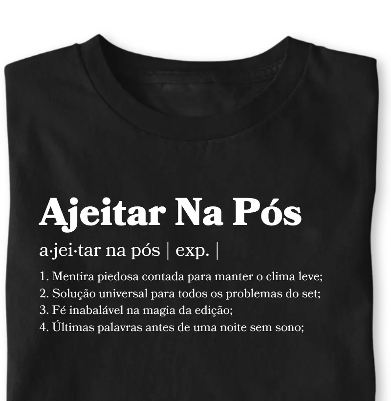 Definição do Ajeita Na Pós