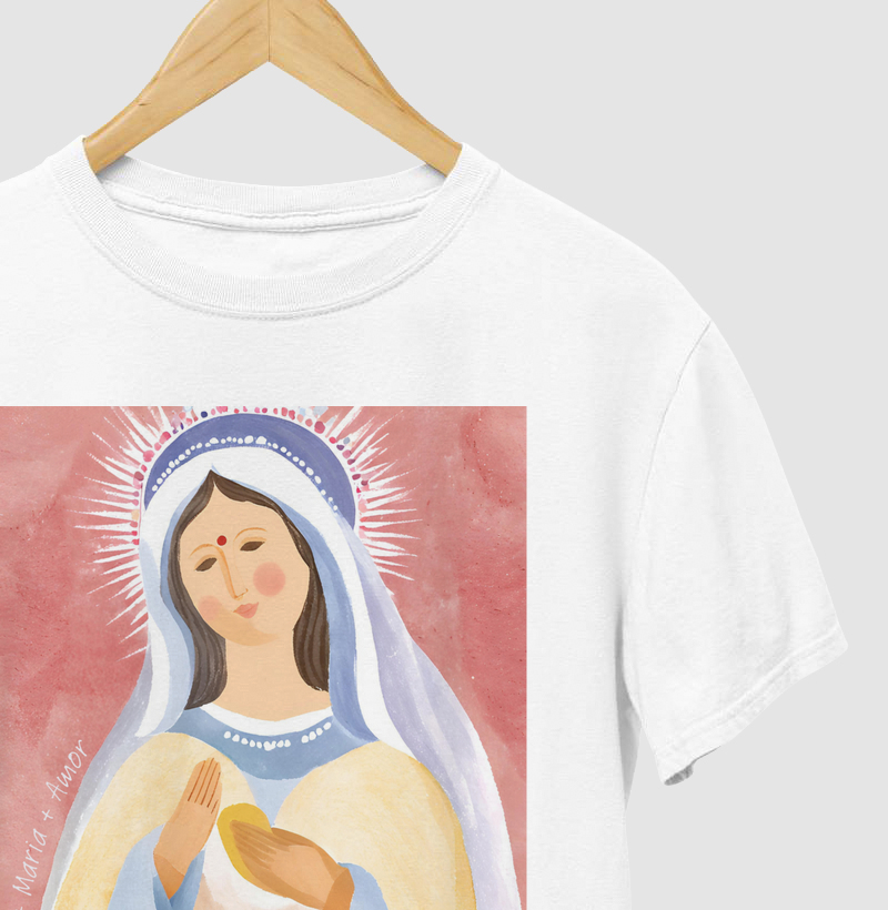 Camiseta + Maria + Amor