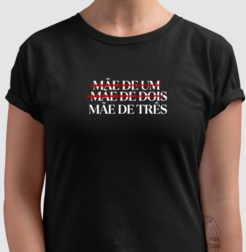 Mãe de três