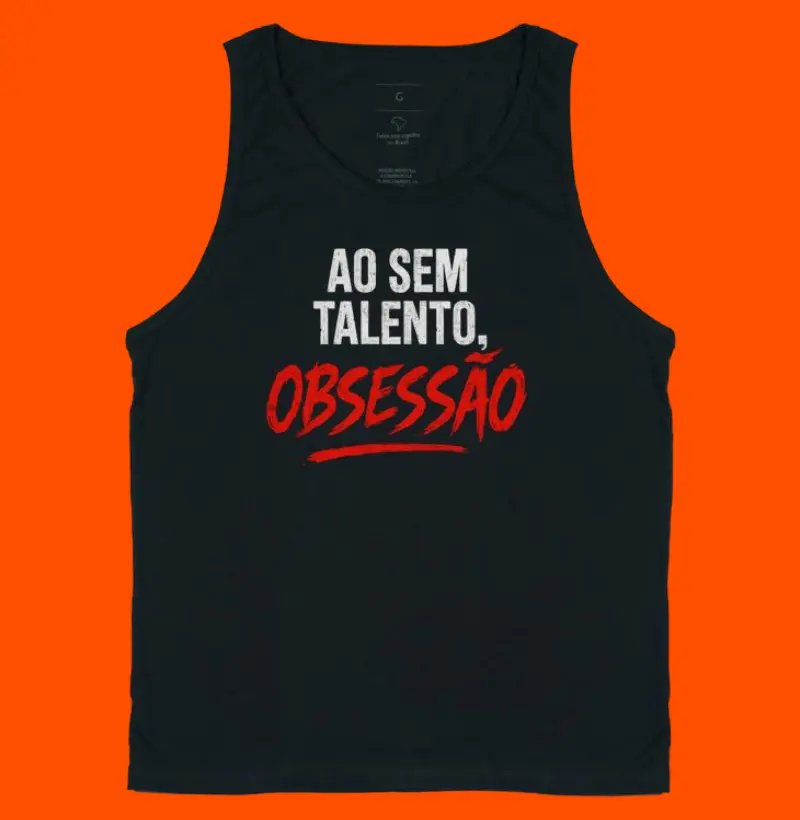Ao sem talento, obsessão. 