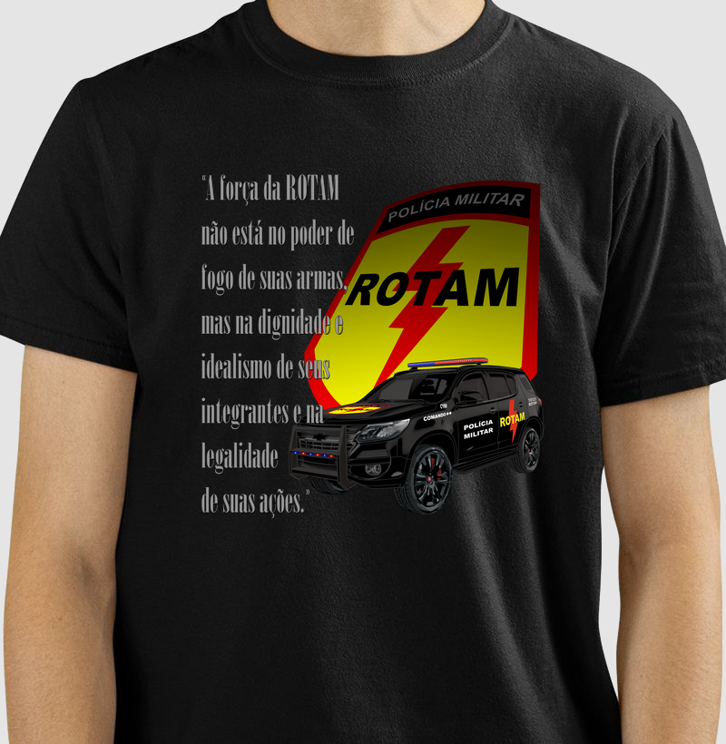 Camiseta A Força da Rotam Go 