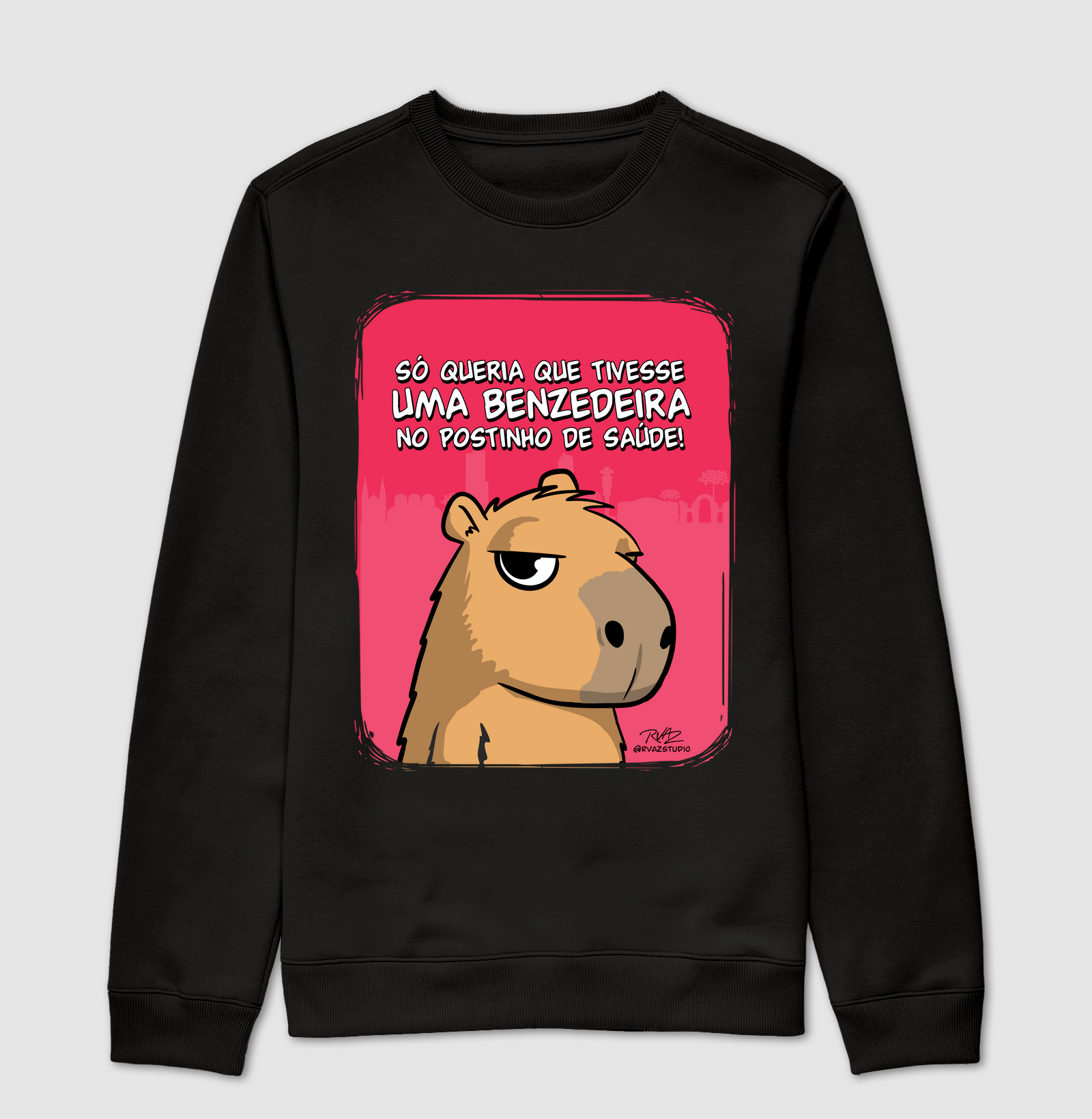 Camiseta Capivara Benzedeira