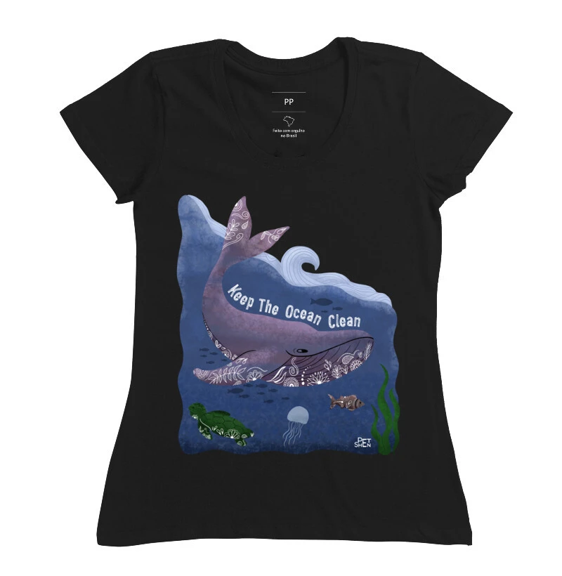 Camiseta Keep the Ocean Clean