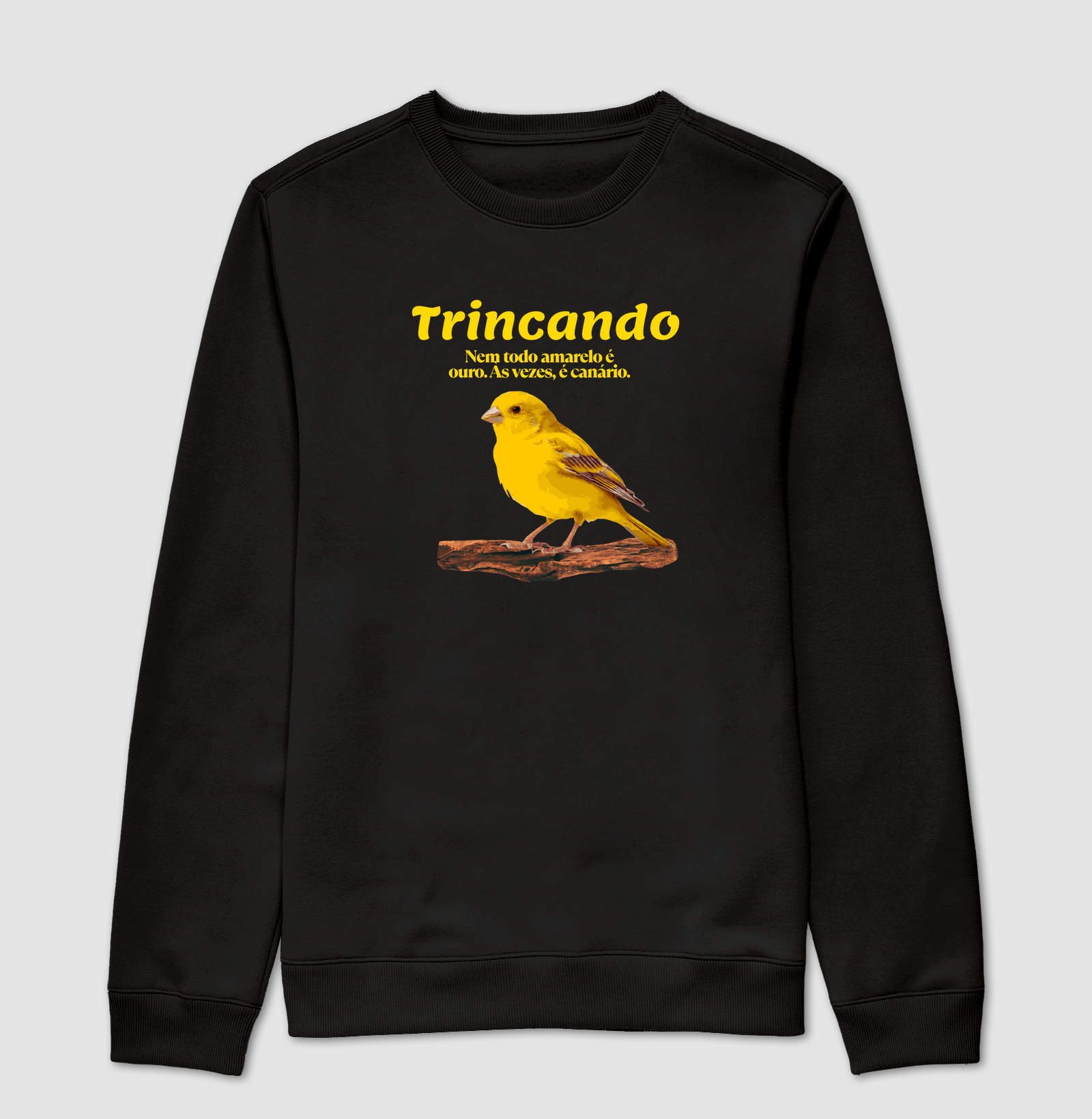 Trincando canário