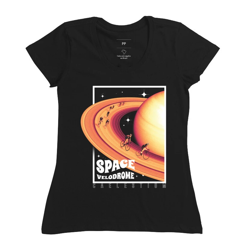 Camiseta Ciclismo em Saturno