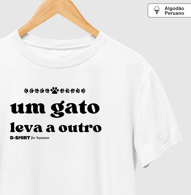 um gato leva a outro - minimalista