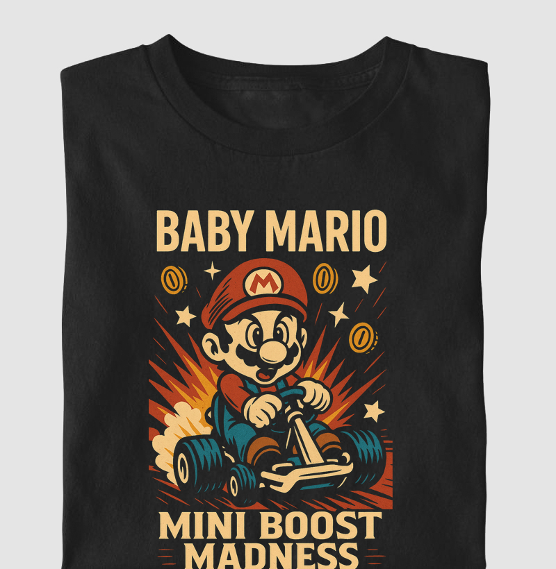 Baby Mario Mini Boost Mario Kart Rock Collection