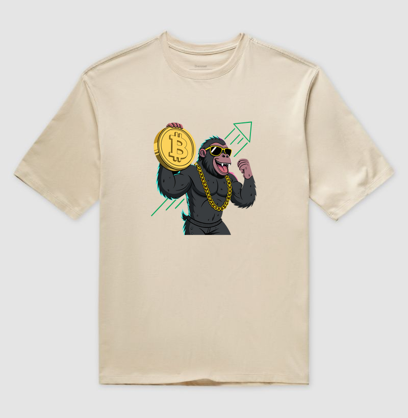 Camiseta Bitcoin Gorilla
