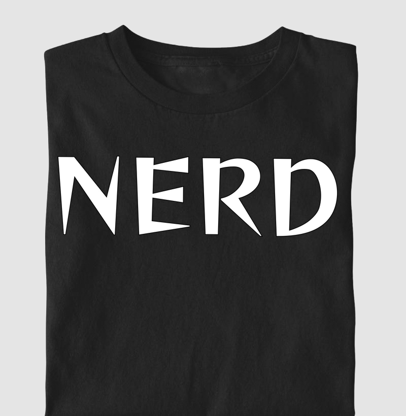 T-Shirt NERD art