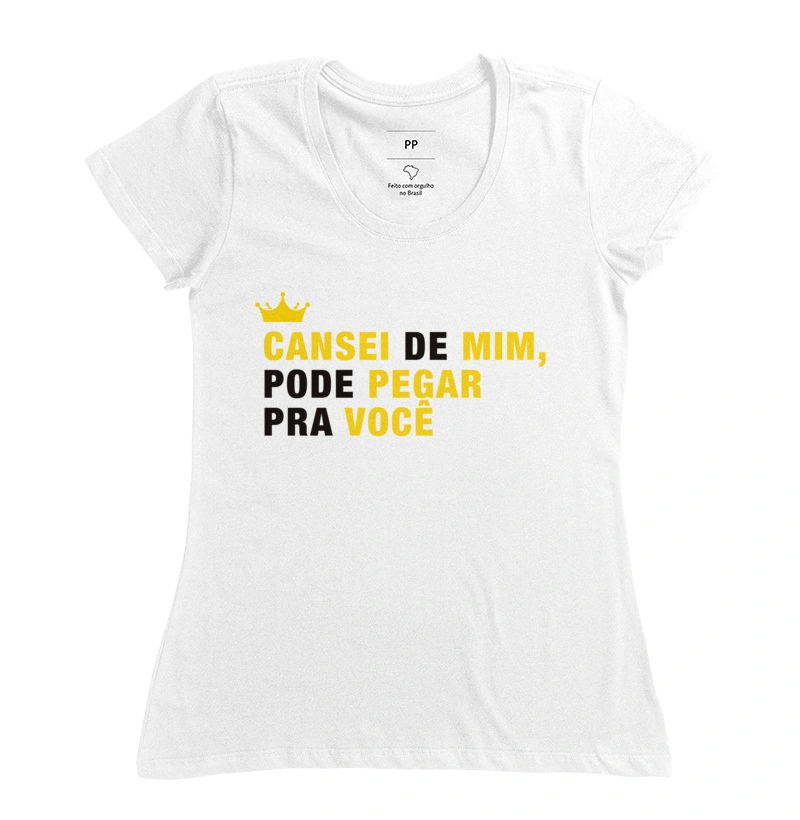 Cansei de mim pode pegar pra você