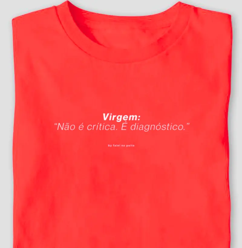 Virgem: “Não é crítica. É diagnóstico.”