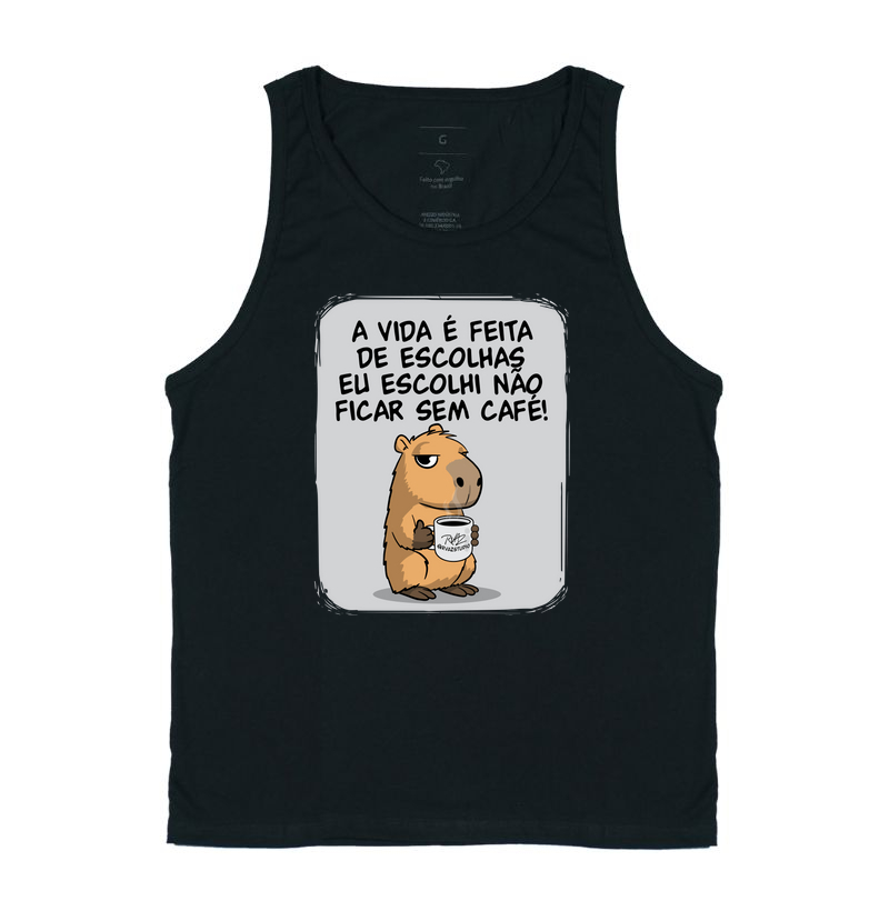 Camiseta Capivara Café