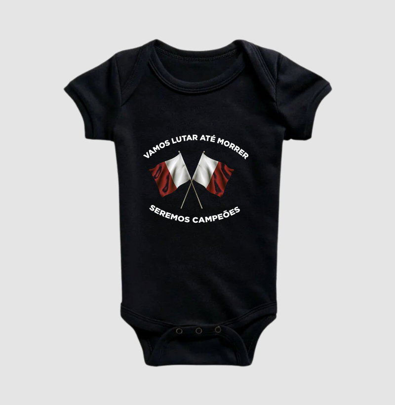 Body Infantil Bandeiras
