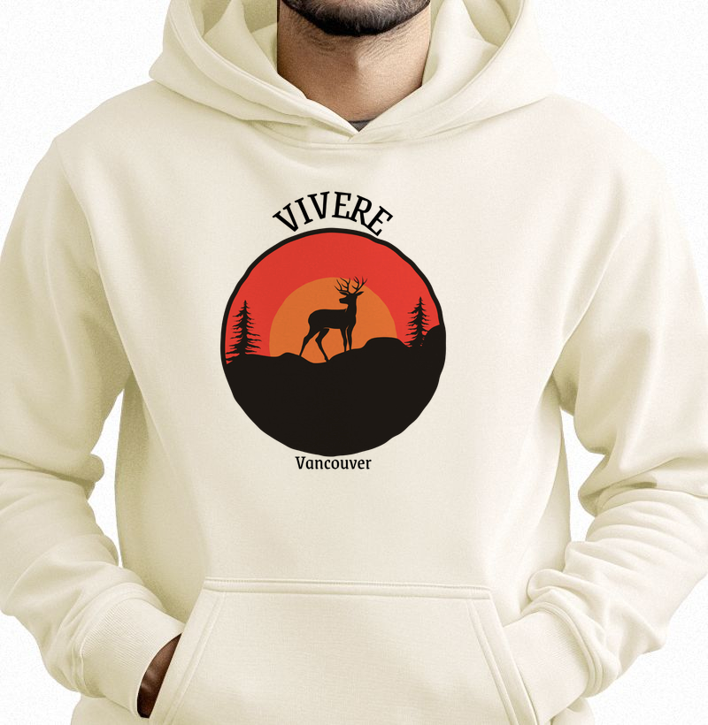 Hoodie moletom Vivere Vancouver
