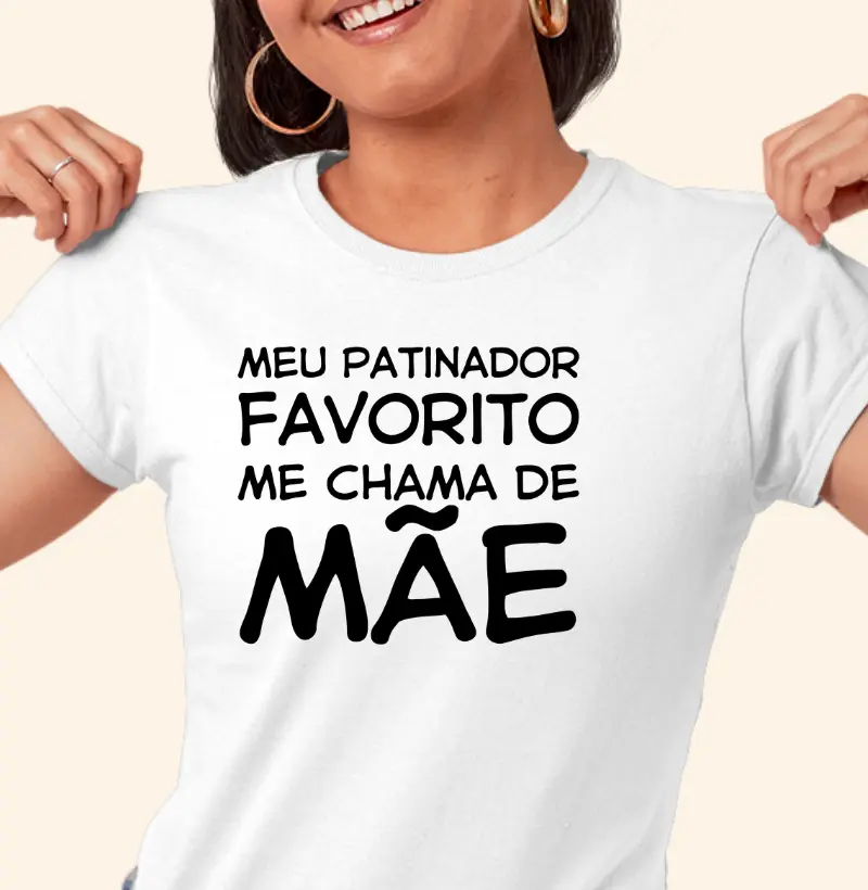 Meu patinador favorito me chama de mãe