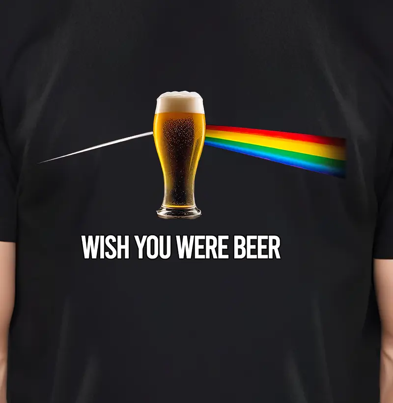 Camiseta Wish you were Beer