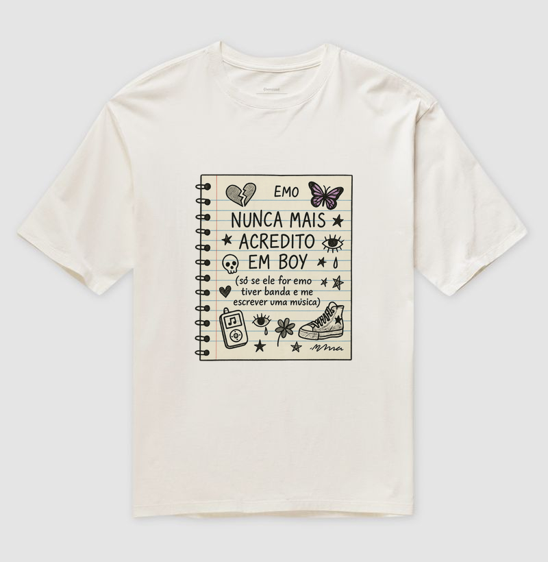 Nunca mais acredito em boy