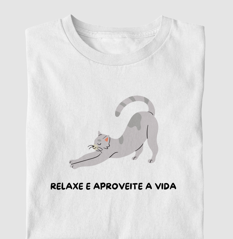 Camiseta Relaxe Miau 