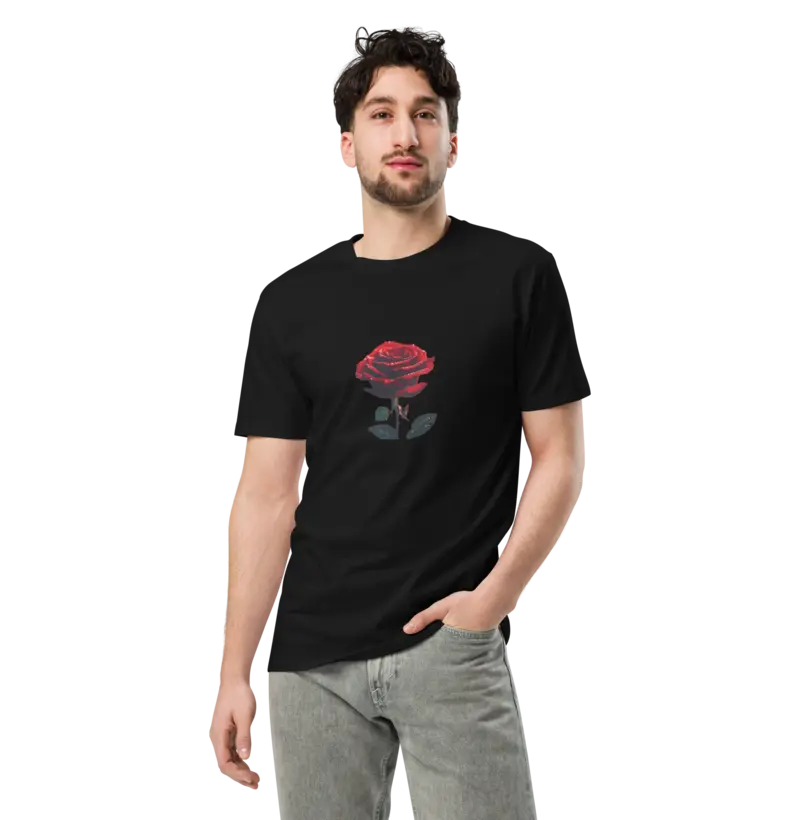 Atraia Olhares: Vista a Camiseta do Arquétipo Rosa Vermelha e Brilhe!