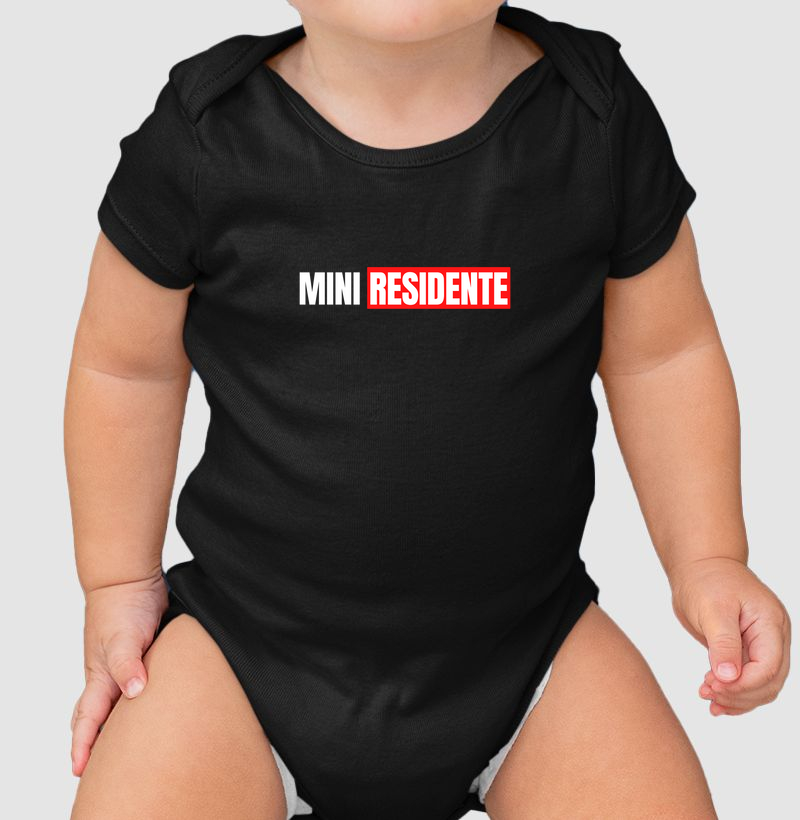 Mini Residente (Body bebê)